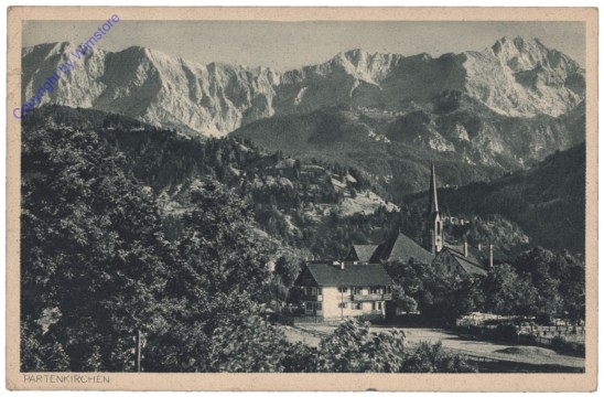 Garmisch-Partenkirchen, mit Wettersteinwand