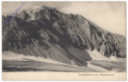 Garmisch-Partenkirchen, Zugspitze vom Plattenferner