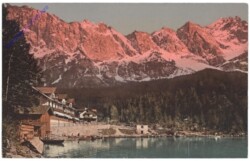 Grainau, Eibsee mit Zugspitze