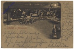 Lindau, bei Mondschein
