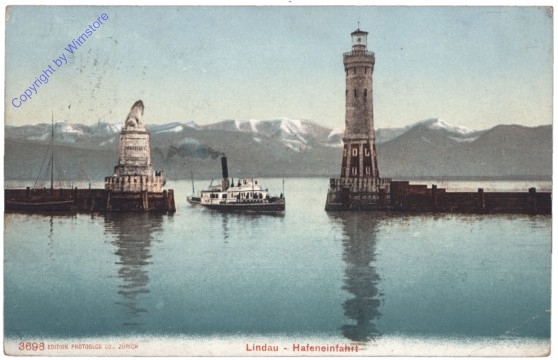 Lindau, Hafeneinfahrt