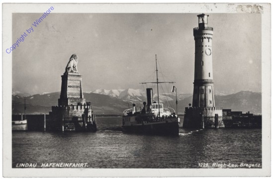 Lindau, Hafeneinfahrt
