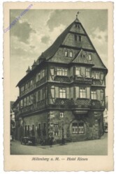 Miltenberg, Hotel Riesen