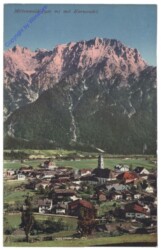 Mittenwald, mit Karwendel