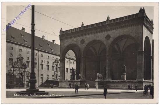 München, Feldherrnhalle & Residenz