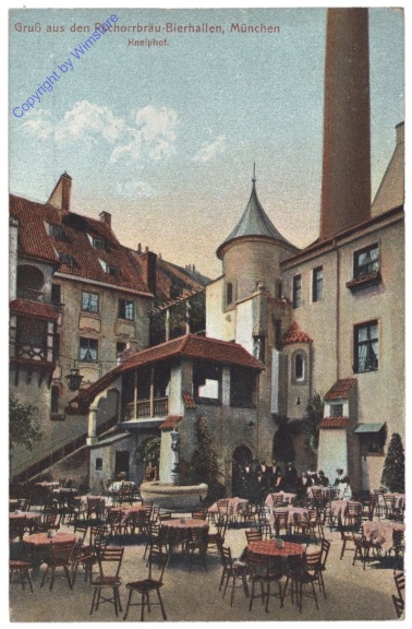 München, Gruss aus den Pschorrbräu-Bierhallen, Kneiphof