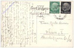 München, Blick v.d. Ludwigskirche auf Stadt u. Gebirge