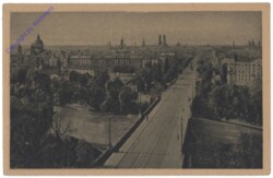 München, Ansicht vom Maximilianeum aus