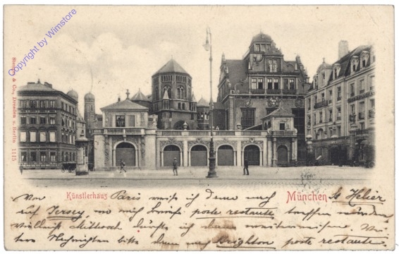 München, Künstlerhaus, Synagoge