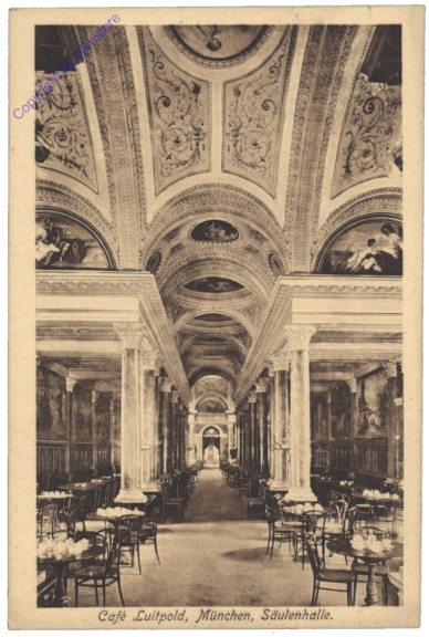 München, Cafe Luitpold, Säulenhalle