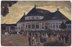 München, Ausstellung 1908, Haupt-Restaurant