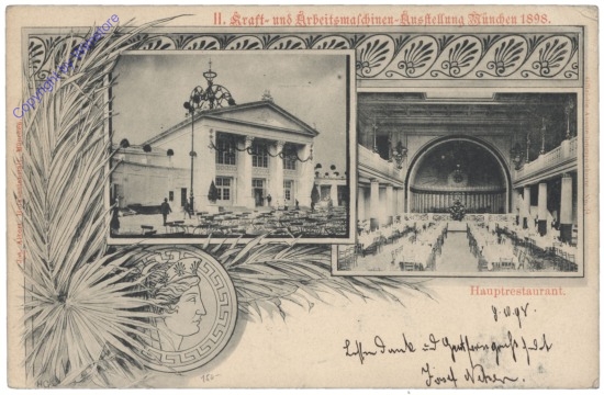 München, II. Kraft- und Arbeitsmaschinen-Ausstellung 1898