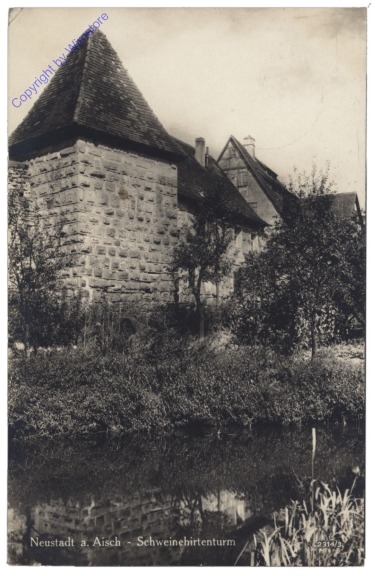 ak135011 Neustadt an der Aisch, Schweinehirtenturm