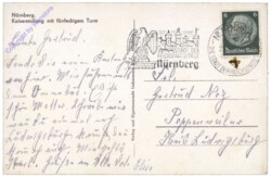 Nürnberg, Kaiserstallung mit fünfeckigem Turm