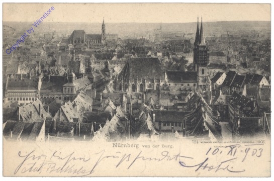Nürnberg, von der Burg