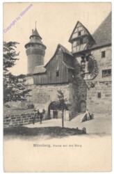 Nürnberg, Partie auf der Burg