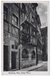 Nürnberg, Hans Sachs Haus, Rückansicht