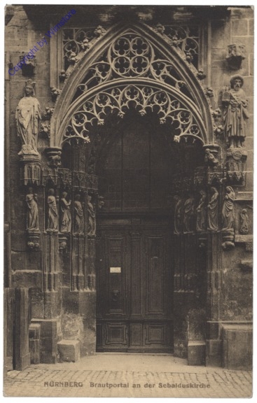 Nürnberg, Brautportal der Sebalduskirche
