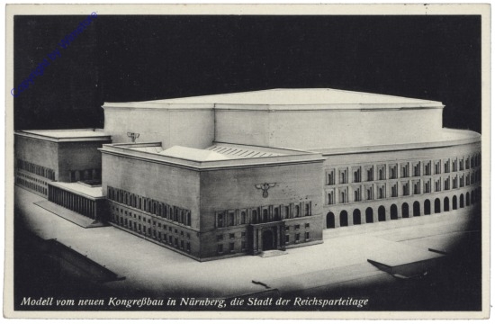 Nürnberg, Modell vom neuen Kongreßbau