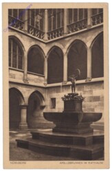 Nürnberg, Apollobrunnen im Rathause