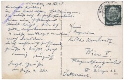 Nürnberg, Sterntor Hospiz. Motiv aus den Wandbemalungen des Speisesaals