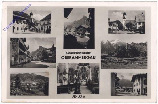 ak135124 Oberammergau, Multiansicht