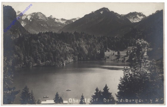 ak135146 Oberstdorf, Der Freibergsee
