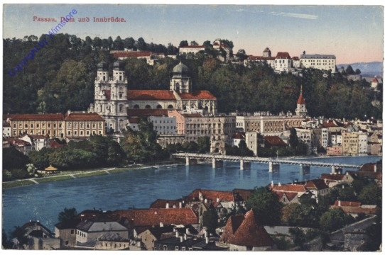 Passau, Dom und Innbrücke