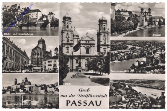 Passau, Multiansicht