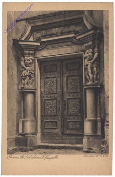 ak135203 Passau, Portal ehem. Hofkirche