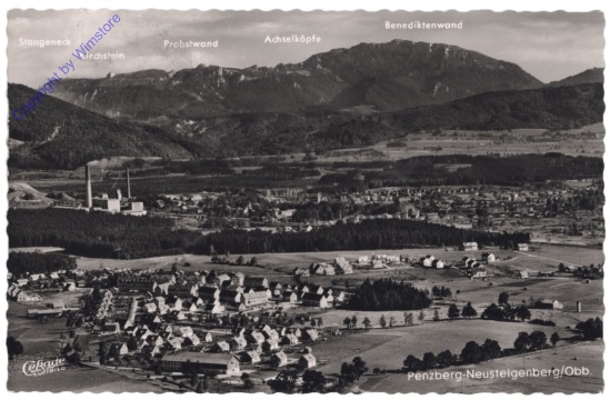 ak135211 Penzberg, Neusteigenberg, Ortsansicht