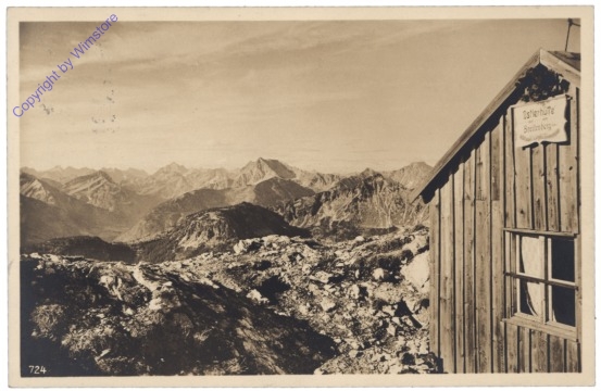 ak135213 Pfronten, Die Ostlerhütte auf d. Breitenberg