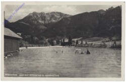 Pfronten, Bad mit Rossberg u. Aggenstein