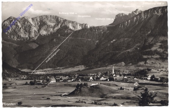 ak135227 Pfronten, Ortsansicht