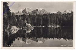 Ramsau, Göllspiegelung am Hintersee