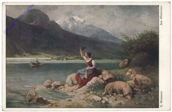 ak135234 Ramsau, Am Hintersee