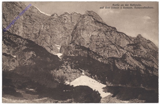 Ramsau, Partie an der Reiteralp