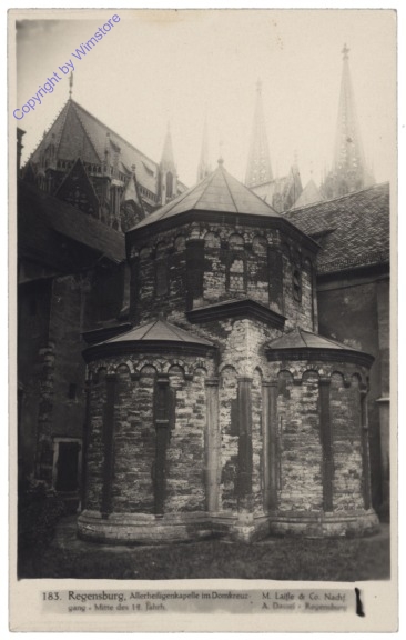 ak135240 Regensburg, Allerheiligenkapelle im Domkreuz