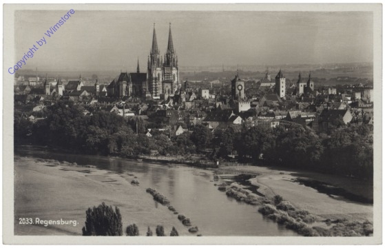 ak135263 Regensburg, Ortsansicht
