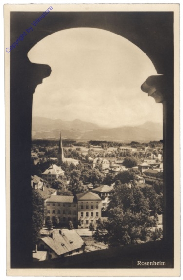 ak135276 Rosenheim, Ortsansicht