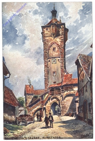 ak135278 Rothenburg ob der Tauber, Klingentor