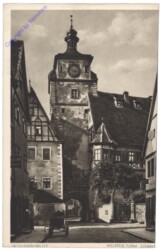 Rothenburg ob der Tauber, Weisser Turm