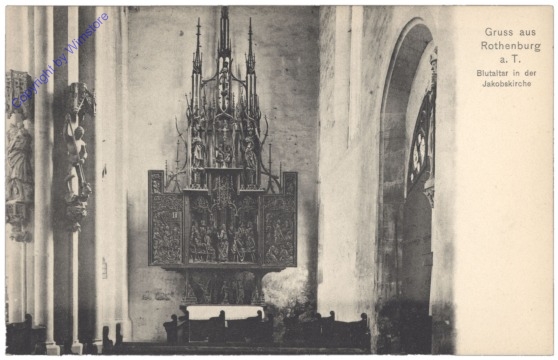 ak135283 Rothenburg ob der Tauber, Blutaltar in der Jakobskirche