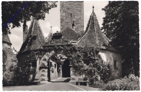 ak135285 Rothenburg ob der Tauber, Burgtor