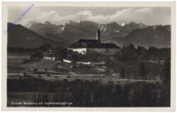 Sachsenkar, Kloster Reutberg mit Karwendelgebirge