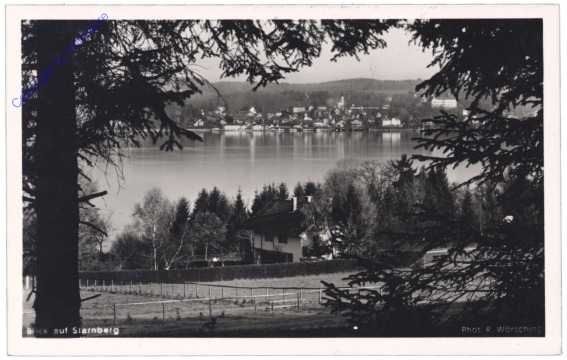 Starnberg, Blick auf Starnberg