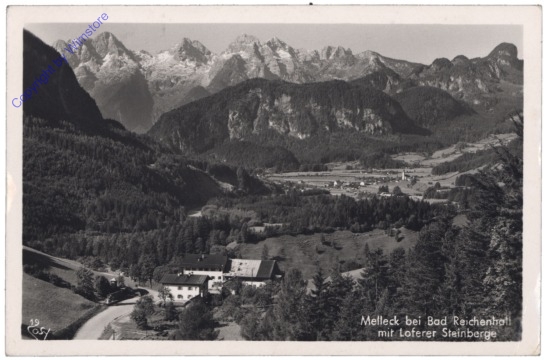 Schneizlreuth, Melleck mit Loferer Steinberge