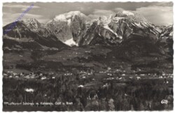 Schönau am Königsee, m. Kehlstein, Göll u. Brett