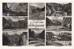 Schönau am Königsee, Multiansicht Königssee