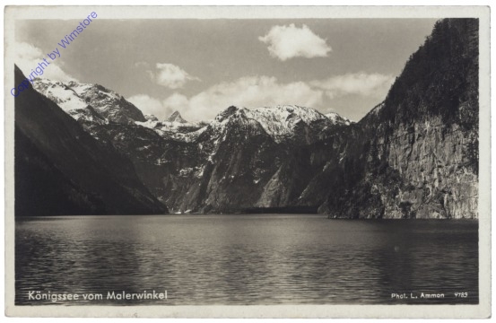 Schönau am Königsee, Königssee vom Malerwinkel